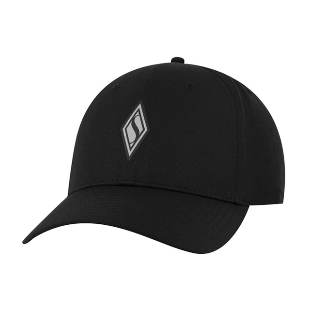 SKCH7011BLK (1) SKECHWEAVE Diamond Snapback Hat - Image 1