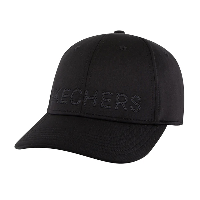 ZKCH3236-BLK (1) Tonal Logo Hat - Image 1