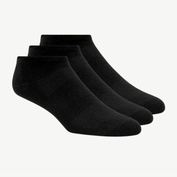 Skechers 3-Piece Logo Print Invisible Sports Socks Set - Image 1